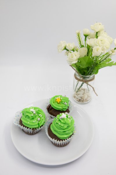 Çam Ağacı Cupcake