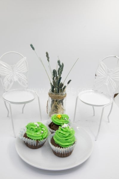 Çam Ağacı Cupcake