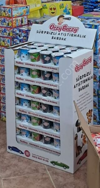 Ozzy Bozzy Sürprizli Bardak 1 Koli 108 Adet